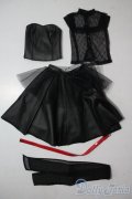 SD/OF:BLACKドットブラウスセット U-25-06-10-123-TN-ZU