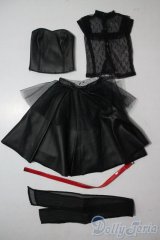 SD/OF:BLACKドットブラウスセット U-25-06-10-123-TN-ZU