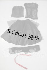 SD/OF:BLACKドットブラウスセット U-25-06-10-123-TN-ZU