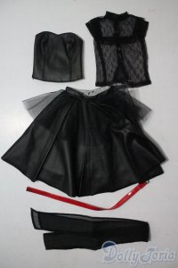 SD/OF:BLACKドットブラウスセット U-25-06-10-123-TN-ZU