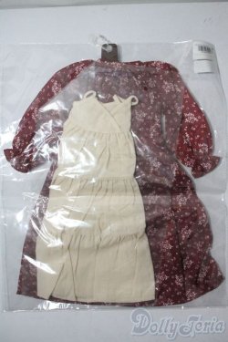画像2: SD＆DD/AOF：シフォンワンピースセット(ボルドー) U-25-06-10-121-TN-ZU