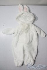 MSD＆MDD/OF:ふわふわしろうさぎさんパジャマ・ミニ U-25-06-10-139-TN-ZU