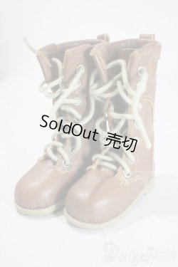 画像1: SDM＆MSD/OF:靴　ボークス製編み上げブーツ U-25-06-05-200-KD-ZU