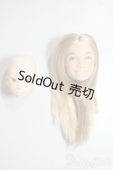 1/6/ドールヘッド２点：オビツ21-03ヘッド　ホワイテイ＆バービーヘッド A-25-06-04-1061-KD-ZU