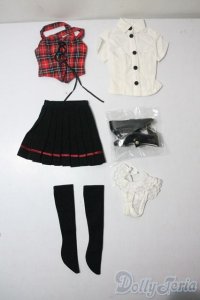 DD/OF：ビスチェドレスセット(赤) A-25-06-11-1013-TN-ZU