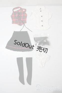 画像1: DD/OF：ビスチェドレスセット(赤) A-25-06-11-1013-TN-ZU