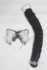SD/OF：猫耳＆尻尾セット U-25-07-01-221-TN-ZU