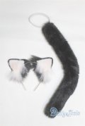 SD/OF：猫耳＆尻尾セット U-25-07-01-222-TN-ZU