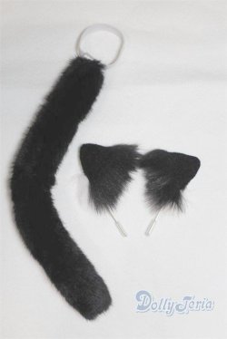 画像2: SD/OF：猫耳＆尻尾セット U-25-07-01-222-TN-ZU