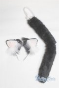 SD/OF：猫耳＆尻尾セット U-25-07-01-223-TN-ZU