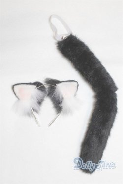 画像1: SD/OF：猫耳＆尻尾セット U-25-07-01-223-TN-ZU