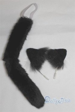 画像2: SD/OF：猫耳＆尻尾セット U-25-07-01-223-TN-ZU