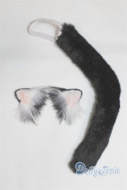 画像1: MSD/猫耳カチューシャ＆尻尾 U-25-07-01-225-TN-ZU