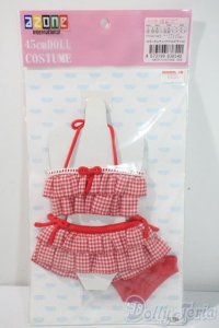azone/OF:45〜50ギンガムフリルチェックビキニ A-25-06-18-1039-KD-ZU