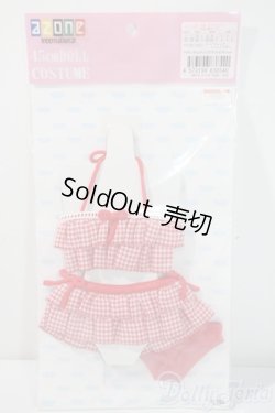 画像1: azone/OF:45〜50ギンガムフリルチェックビキニ A-25-06-18-1039-KD-ZU