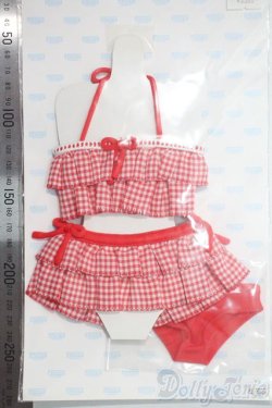 画像2: azone/OF:45〜50ギンガムフリルチェックビキニ A-25-06-18-1039-KD-ZU