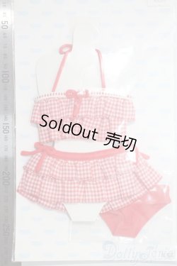画像2: azone/OF:45〜50ギンガムフリルチェックビキニ A-25-06-18-1039-KD-ZU