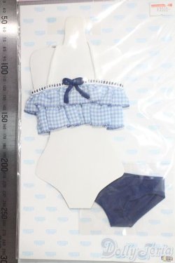 画像2: azone/OF:45〜50ギンガムフリルチェックビキニ A-25-06-18-1040-KD-ZU