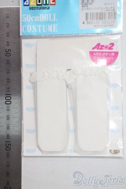 画像2: azone/OF:50cmサイズドール　AZO2レースニーハイストッキング A-25-06-18-1044-KD-ZU