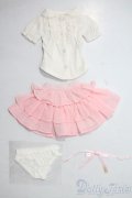 DD/OF:衣装セット　フリルブラウスセット A-25-06-18-1065-KD-ZU