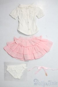 DD/OF:衣装セット　フリルブラウスセット A-25-06-18-1065-KD-ZU