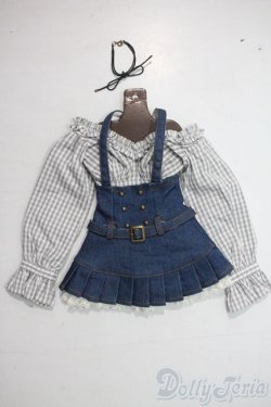 画像1: DDdy/OF:デニムサスペンダースカートセット　VOLKS A-25-06-18-1082-KD-ZU