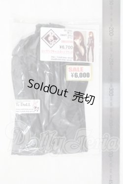 画像2: DD/OF:TcDoll製衣装セット：ジップアップキャットスーツブラック A-26-08-26-1085-KD-ZU
