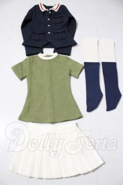 画像1: DD/OF:TcDoll製衣装セット　：60cmドール用衣装 ガールズ＆パンツァー 大洗学園パンツァージャケット A-26-08-26-1067-KD-ZU