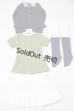 画像1: DD/OF:TcDoll製衣装セット　：60cmドール用衣装 ガールズ＆パンツァー 大洗学園パンツァージャケット A-26-08-26-1067-KD-ZU
