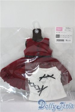 画像1: ちみっこDD/OF:乙女ジャンスカセット（ボルドー）・ちみっこ U-25-07-15-034-TO-ZU