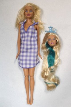 画像1: バービー/本体/BJD　球体関節人形 A-26-10-28-1183-TN-ZA