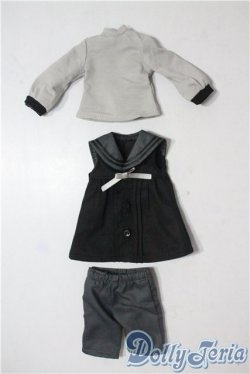 画像1: 幼SD/OF：鏡のセーラー服セット U-25-08-05-161-TN-ZU
