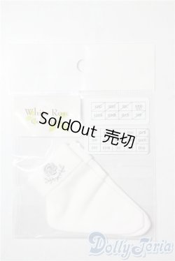 画像1: SD/OF：灰バラ女学院指定三つ折りソックス U-25-08-12-204-TN-ZU