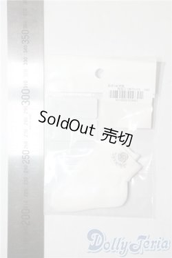 画像2: SD/OF：灰バラ女学院指定三つ折りソックス U-25-08-12-188-TN-ZU