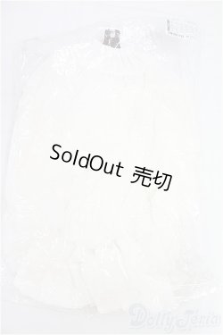 画像1: SD/OF:プリンセスぽんぽんパニエ(ホワイト)/1/3　60ｃｍ　BJD　MJD　衣装　ドール用 I-25-11-30-114-TN-ZI