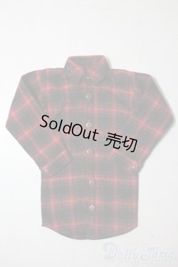 画像1: SD17B/OF:チェックネルシャツ（ブラック×レッド）VOLKS U-25-08-19-047-TN-ZU