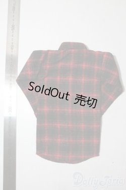 画像2: SD17B/OF:チェックネルシャツ（ブラック×レッド）VOLKS U-25-08-19-047-TN-ZU