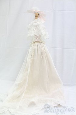 画像3: SD/OF:イノセントホワイト・トレーンドレス I-25-11-23-291-TN-ZI