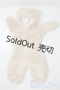 MSD＆MDD/OF:テディベアパジャマ（ミルクティー）・ミニ U-25-08-26-133-TN-ZU