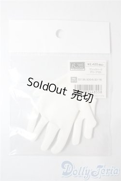 画像1: SDGｒB/ゴシックハーフグローブ（白） U-25-09-02-158-TN-ZU