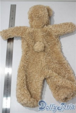 画像2: MSD/OF:テディベアパジャマ（ミルクティー）・ミニ U-25-09-02-123-TN-ZU