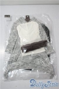 SD＆SDGOU/of：ボルドースヌード＆ロングカーデセット U-25-09-16-118-TN-ZU