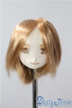 画像1: オビツ1/6サイズ/植毛ヘッド A-25-09-17-1024-TN-ZU