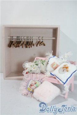 画像1: その他/1/6サイズ：ドールハウス+家具セット A-25-09-17-1099-TN-ZA