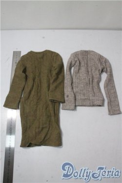画像2: SD13男の子/OF：ブラックスヌード＆ロングカーデセット U-25-09-16-145-TN-ZU