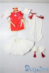 MSD＆MDD/シノワズリドレス（緋紅） U-25-09-30-005-TN-ZU