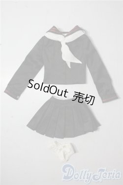 画像1: DD/OF:セーラー服セット ブラック U-25-09-30-022-TN-ZU