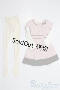 SD＆DD/OF：フェミニンリボンワンピースセット U-25-09-30-145-TN-ZU