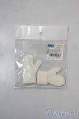 SDM/OF:ミトン手袋(クリーム) U-25-10-21-178-TN-ZU