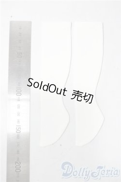 画像2: SDM＆MSD/OF:ソックス・ミニ（白・半光沢） U-25-11-12-192-NY-ZU